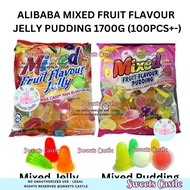 Halal ALIBABA MIXED FRUIT FLAVOUR SUMI JELLY PUDDING 1700G/1350G (95PCS+-) SC