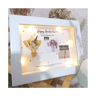 Kado Ultah Aesthetic Bingkai Foto 5R dengan Lampu / Paket kado ulang tahun Murah