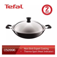 C52896 - Tefal Cookware Wok 36cm W/lid