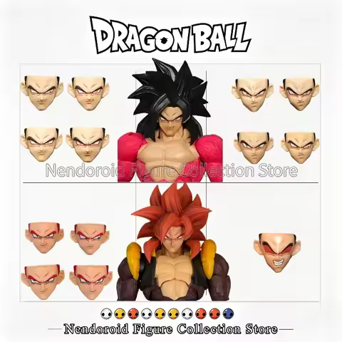 In Stock SHF Dragon Ball GT Super Saiyan 4 Goku Gogeta Replacement Head Sculpt for SHF Anime Action