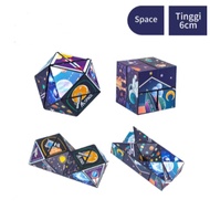 HOSIJI EDUCATIONAL TOYS FOR CHILDREN FIDGET TOYS Rubik's Cube Rubik Cube Magnetic Fidget Cube