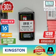 Kingston DDR5 RAM 16GB (1RX8) 5600MT/s SODIMM (KVR56S46BS8-16)