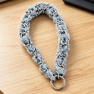 GANTUNGAN HangerTALI hp Wanita hanging chain/ hp hanging chain/ hp hanging rope/ cute furhp / biru 0