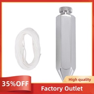 Hexagon Steel Plumb Bob General Level Plumb Bob with 4.5 M Messenger Straight Level Setter for Surve