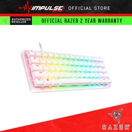 Razer Huntsman V3 Pro Mini 60% Esports Gaming Keyboard White - Analog Optical Switches - Razer Snap 