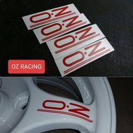 Sticker Rim Oz Racing Evo3