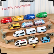 Kids Electric Train Toys Set Train Diecast Slot Toy fit for Major  Wooden Railway Wooden Train kids 