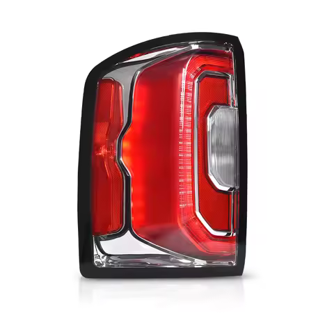Led Tail Light W/Bulbs Left Brake Light Assembly for Gmc Sierra 1500 16-18/Gmc Denali 1500 2016-2018