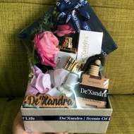 Hantaran Dexandra- 1 Perfume + 2 Miniture + 1AF + Box with deco 🌼🌼