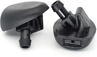 DEMULAX Front Windshield Wiper Washer Spray Jet Nozzle Hose Pipe, for Peugeot, 206 + 407, for Citroe