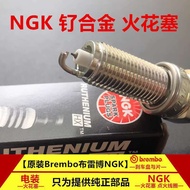 NGK หัวเทียนโลหะผสม Ruthenium พอร์ช Panamera เทอร์โบ S 4.8L 4.8T หัวเทียนหัวเทียนมอเตอร์ไซต์
