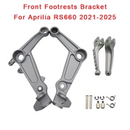 For Aprilia RS660 RS 660 2021 2022 2023 2024 2025 Motorcycle Racing Foot Pegs Front Footrest Bracket