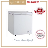 【FREE SHIPPING】 Sharp Dual Function Chest Freezer (160L) SJC168 [ Frenshi ]