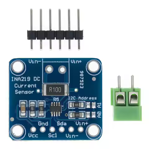 INA219 Bi-directional DC Current Power Supply Sensor SOT23 Breakout Module DIY 3V-5V IIC I2C Power M