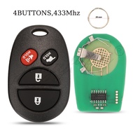 jingyuqin 315/433MHz GQ43VT20T Remote Car Key Fob For Toyota Sienna Tundra Sequoia Tacoma Camry High