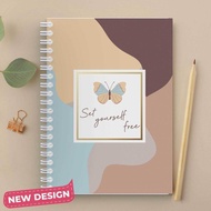 NOTEBOOK JOURNAL A6/BUKU CATATAN DIARY/NOTEBOOK AESTHETIC/NOTEBOOK JOURNAL LINE.GRID.BLANK.DOTTED