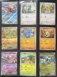 Pokemon Card Ptcg 寶可夢 白卡 繁體中文版 波波 比比鳥 大比鳥 ex, 幼基拉斯 沙基拉斯 班基拉斯ex, 三蜜蜂 蜂女王 ex, 雪妖女ex, 呆火鱷 灸燙鱷 骨紋巨聲鱷 ex,
