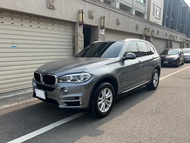 2015 BMW X5-30D 灰色跑13.5萬公里 原鈑件 3.0柴油 休旅車 大空間 露營 中古車 總代理 F15