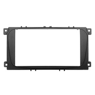 (IDOQ) 2 Din Car DVD Radio Frame for Focus II C-Max Stereo Panel Dash Mount Double Din Fascia Instal