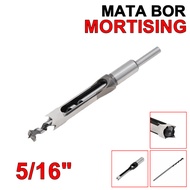 MATA 5/ Drill Bit 16 Inch Chisel Mortiseing Drill HSS Square 8.0mm Wood Chisel Drill Bit 5/16"