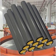 Pack of 9 Unpowered Transportation Rollers, 39.4 35.4 29.5 27.6 25.6 23.6 In Long Conveyor Belt Roll