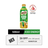 Milo Iced Energy Chocolate Malt Bottle Drink 500ML Flavoured Milk