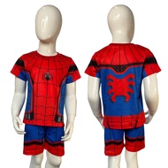 ชุดซูเปอร์ฮีโร่สําหรับชาย Spiderman Superman Ironman ฮาโลวีนประสิทธิภาพเสื้อผ้าเด็กวัยหัดเดินชุดอนุบ