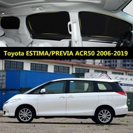 Car Sunshade for Toyota ESTIMA/PREVIA ACR50 2006-2019 Car Curtain Sunshade Fully Blackout Sun Protec