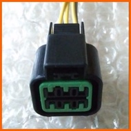℡ ◭ – 6 Pin IACV Servo Socket With Wires for Lancer '97-'99 CJ GSR, CK Pizza Gen 1 Mitsubishi
