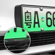 [Hot53] Applicable To Tesla New Version Model Y Cket Bean 3 License Plate Frame Modification Access