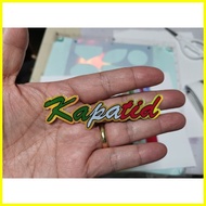 ♞INC LOGO STICKER HOLOGRAPHIC 5pcs