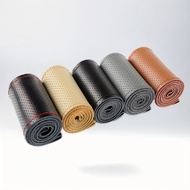 Penutup Roda Stereng Kereta Penutup Roda Stereng yang dijahit tangan Penutup Pemegang Aksesori Dalam