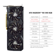 XFX New Radeon RX 590 GME 8GB Graphics Cards 2304Sp GDDR5 256Bit Gaming Video Card Directx 12 Deskto