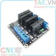 4-Channel SSR Solid Relay Module