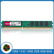 HRAPOL Desktop RAM PC DDR3 2GB 4GB 8GB 1066 1333 1600 1066mhz 1333mhz 1600mhz RAM Memory Memoria For Desktop Motherboard DDR3 2G 4G 8G