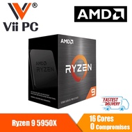 [LOCAL STOCK]Ryzen 9 5950X Desktop Processors 16 Cores. 0 Compromises 3.4GHz (4.9 GHz Max Boost)