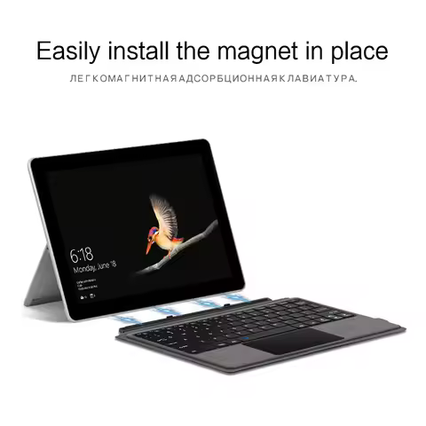 Magnetic Backlit Keyboard for Microsoft Surface Pro12 12-inch Tablet PC Pro12 12-inch PC Keyboard Co