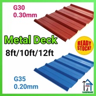 (Ready stock)Metal Deck/Kilang Zink G30 dan G35