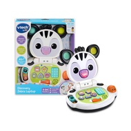 VTECH Discovery Zebra Laptop แล็ปท็อปของเล่นลายม้าลายสุดน่ารัก พร้อมเกมเสริมพัฒนาการ