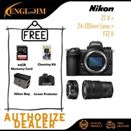 Nikon Z 7II / Z7 II / Z7II Mirrorless Digital Camera with Z 24-120mm f/4 S Lens (Nikon Malaysia)