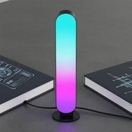 AOC RGB Smart Ambient Light Bars, Music Sync, Voice & App Control, Color-Shifting LED Lamp for TV Ba