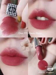 JJ8989 【นำเข้าเดิม 100%】DIOR Rouge Dior Couture Collection Limited Edition #720 #999 1.5g