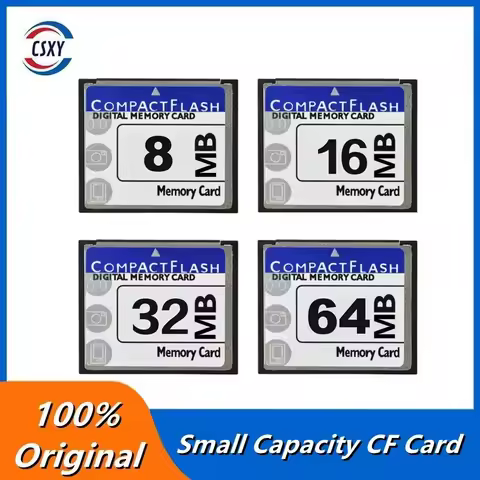 Small Capacity CF Card 16MB 32MB 64MB 128MB 256MB 512MB 1GB 2GB Memory Card Compact Flash Card