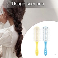 CUY Curly Hair Brush Salon Hair Brush 9 Rows Hair Brush Practical Hair Comb Hair Styling Brush Detan