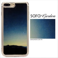 【Sara Garden】客製化 軟殼 蘋果 iphone7plus iphone8plus i7+ i8+ 手機殼 保護套 全包邊 掛繩孔 星空夜景