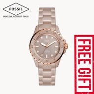 Fossil Watch CE1111 FB-01 Three-Hand Salted Caramel Ceramic Ladies' Watch