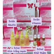 VITAMIN X10 MYO WHITENING SET (10 times stronger whitening)