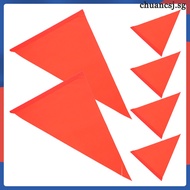6 Pcs Replacement Outdoor Safety Warning Flag Bike Reflector Flags Triangle