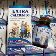 Viên uống Canxi nano Extra Cadimax nanocare Calcium D3 Hộp 60 viên - bổ sung canxi D3 K2 MK7 - Extra