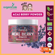 【100% Authentic】ORGANICULE Acai Berry Powder 100g | Natural Anti-Aging Super Food | Rich in Vitamin 
